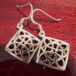 Sterling Silver Ireland Earrings